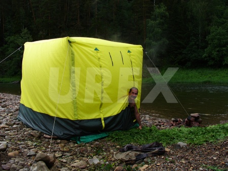 Походная палатка-баня "UREX" без каркаса